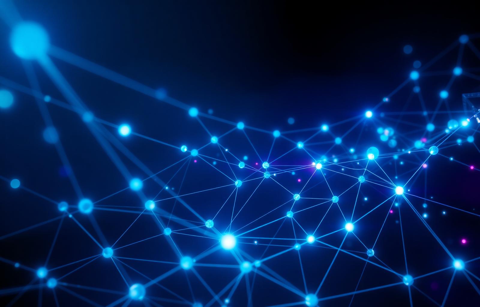 Quantum neural network of entangled qubits